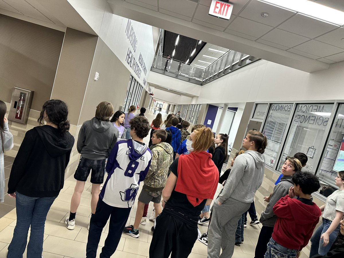 Our 8th graders are exploring the beautiful CTE Campus at <a href="/Willis_HS_TX/">Willis High School</a> <a href="/WillisISD_CTE/">Willis ISD CTE Center</a> <a href="/WillisSchools/">Willis ISD</a> <a href="/WISDBrabham/">Brabham Middle School</a> <a href="/kella_price/">Dr. Kella Price</a> #WillisCTE #ExcellenceObserved