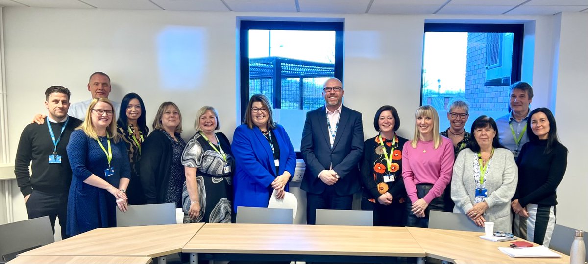 Today we were delighted to welcome 👋 @nenc_nhs Chief Executive <a href="/samanthallen/">Sam Allen 💙</a> and Director of Place for Sunderland, Scott Watson to ATB. 

We talked about ATBs journey so far, key transformation areas and how the ICB and ATB can continue to work together 💚
