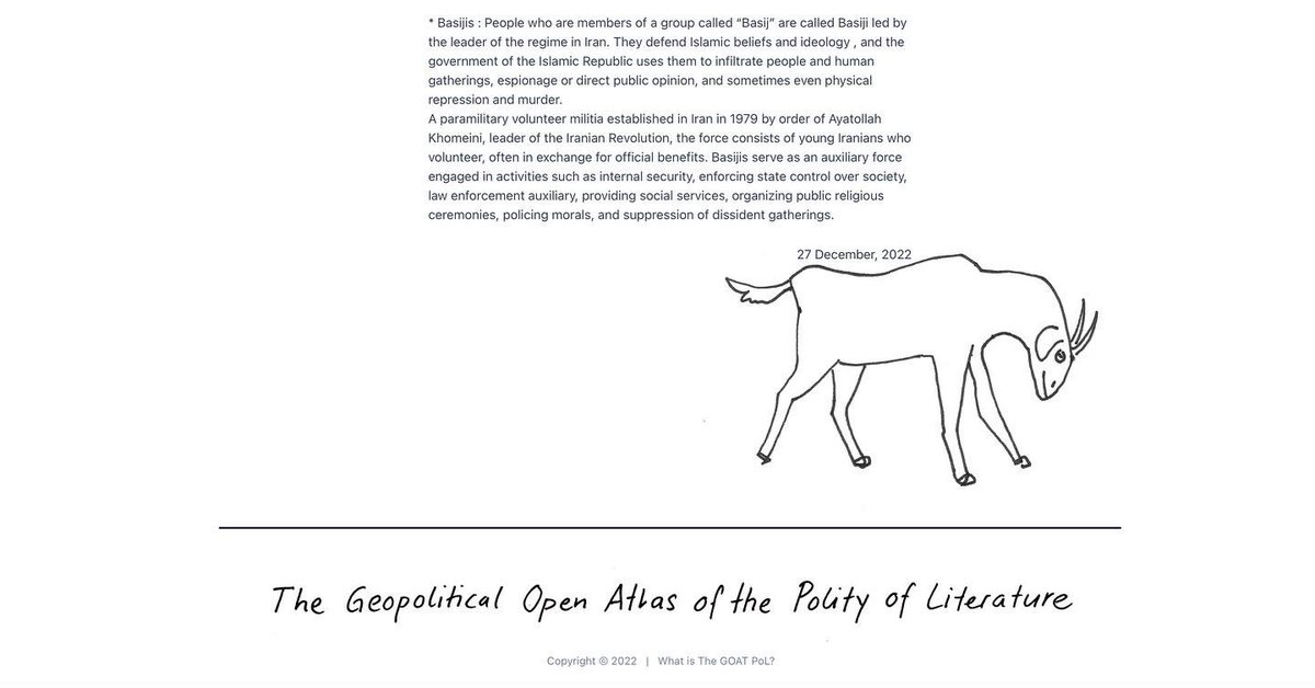 Why were you laughing when you shot at me?
Sara braided her long hair and put it behind her head, drew her eye line carefully and winked at herself in the mirror and sent a kiss to herself, put her head out of the window and told her boyfriend… thegoatpol.org/story/why-were…