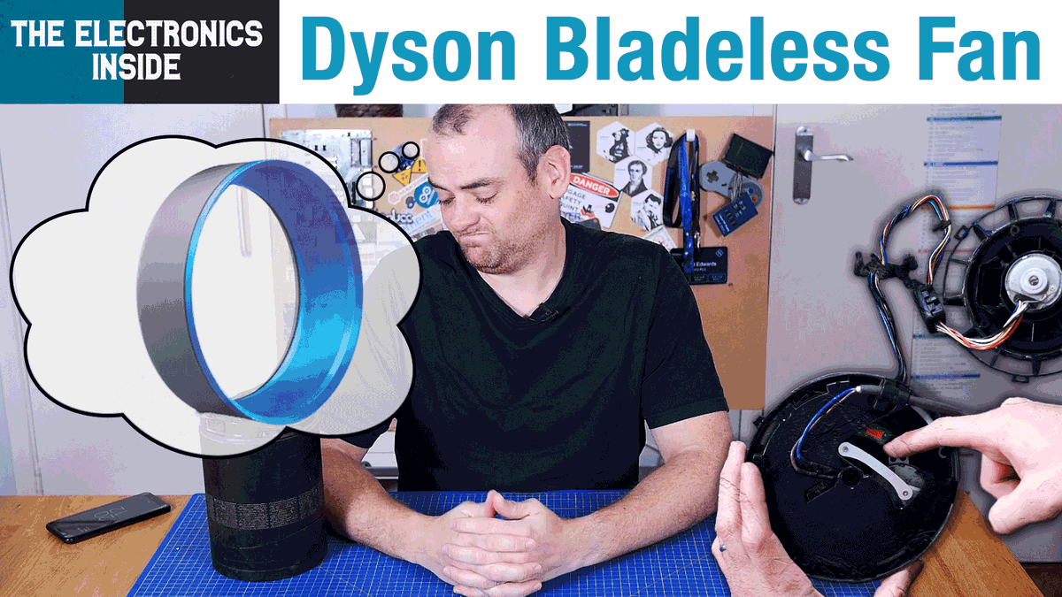 E14Community's tweet photo. This #Dyson bladeless desk fan is pretty pricey as far as fans go, so makes it tick? Is there something sophisticated going on inside to justify the cost? David tries to find out, on #TheElectronicsInside! https://t.co/PvPo212Gdb https://t.co/8iRav34f1P