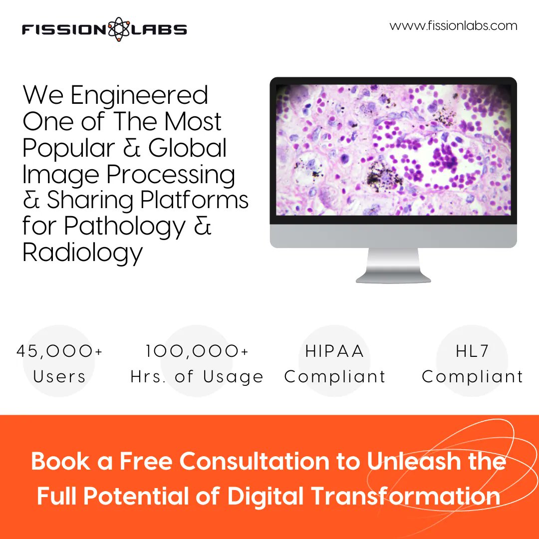 Fission_Labs's tweet image. Fission Labs built a single laboratory information system embedded enterprise software solution, powered by best-in-class AI modules, that can be effectively used in clinical case management, remote consultation, education, &amp;amp; research.

#digitalpathology #heathtech #medtech