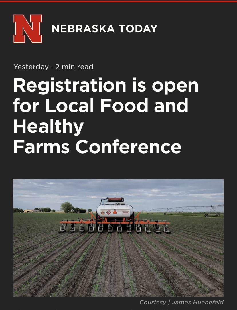 Continuing #Education is of paramount importance to #Agriculture Producers as they #innovate on the #farm. In #Nebraska, there are plenty of #opportunities to get the latest and greatest #information.