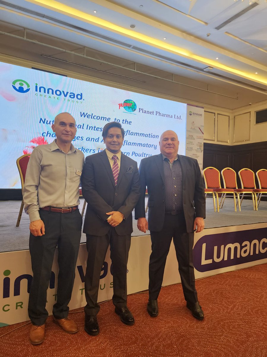 innovadgroup's tweet photo. A big thank you to the 150+ attendees from the entire #animal industry in #Bangladesh at the seminar on nutritional #intestinal inflammation challenges and anti-inflammatory #biomarkers in the modern #poultry industry.
#PlanetPharma #Dhaka #InnovadAsia #InnovadGroup #CreateTrust https://t.co/6apMquZcdL