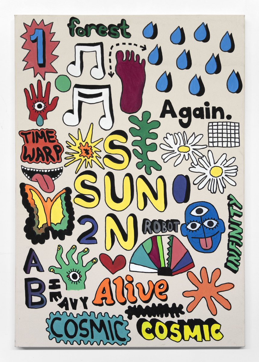 A few pieces from my latest solo show in Hong Kong 🎸❤️