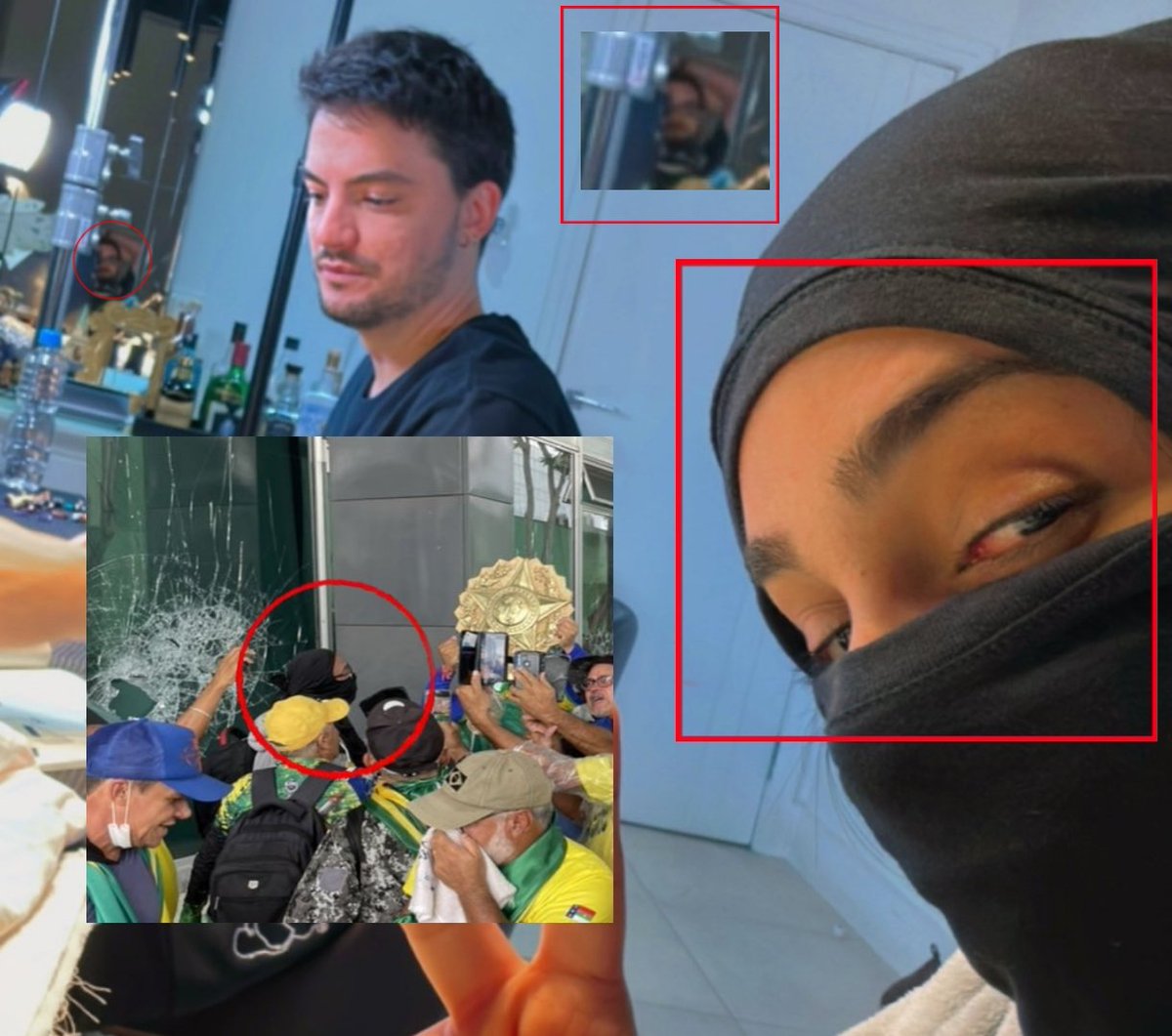 brazilposting's tweet photo. @felipeneto Séria coincidência??? @felipeneto @jairbolsonaro https://t.co/64w3o7fwF6