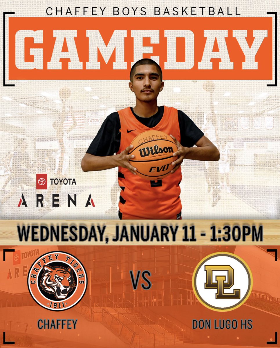 🚨game day 📍Toyota Arena 1:30pm vs Don Lugo