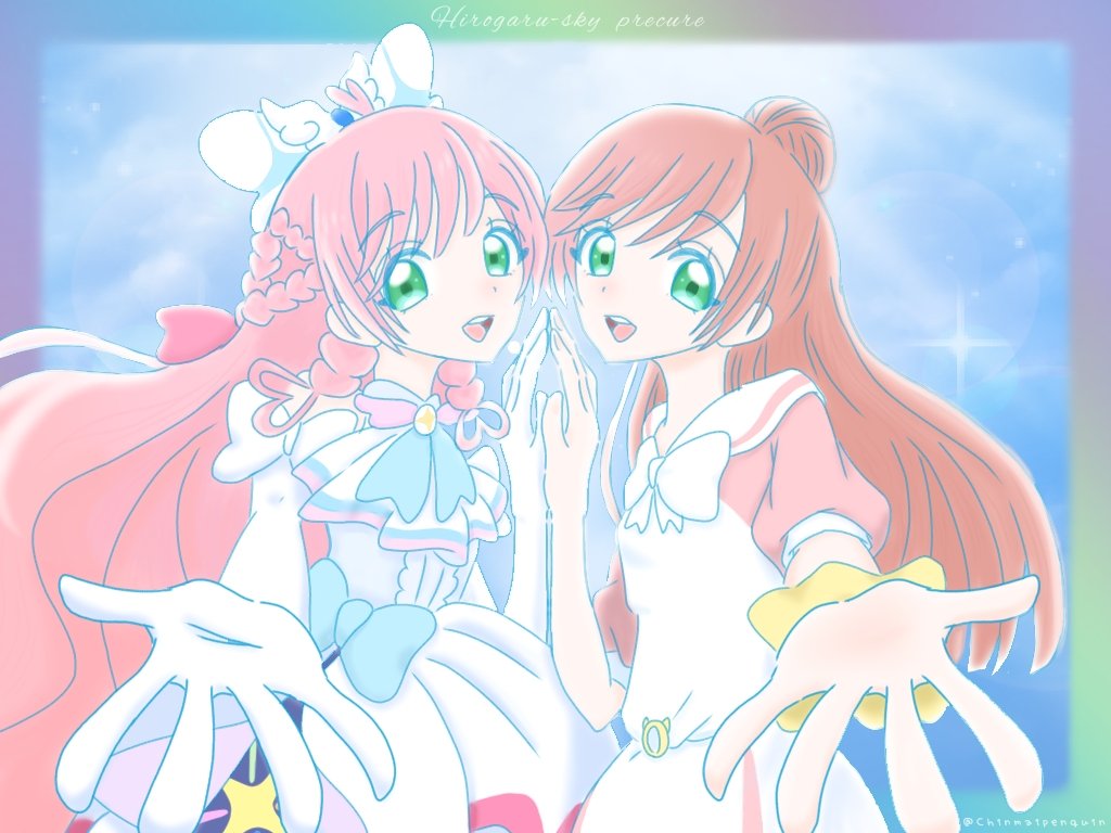 ひろがるスカイ!プリキュア 缶バッジ FairyTale 虹ヶ丘ましろ ひろがる