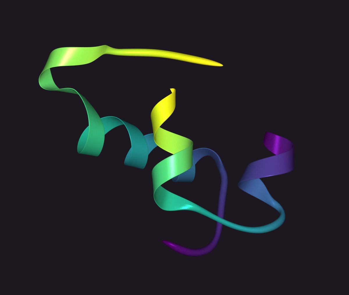 Ribbon Diagrams on Twitter "5VIZ XRay structure of Insulin Glargine