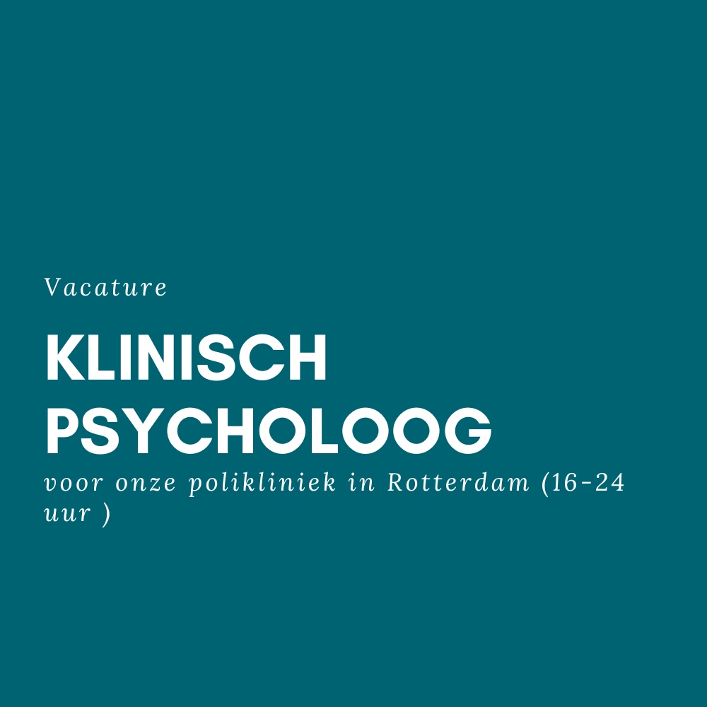 DeHoopggz's tweet photo. Ben jij de klinisch psycholoog die ons team compleet maakt? Voor ons team bij de polikliniek in Rotterdam zijn we op zoek naar een klinisch psycholoog. https://t.co/jCyagfPBXP #vacature #ggz https://t.co/x2G0QFQTZh