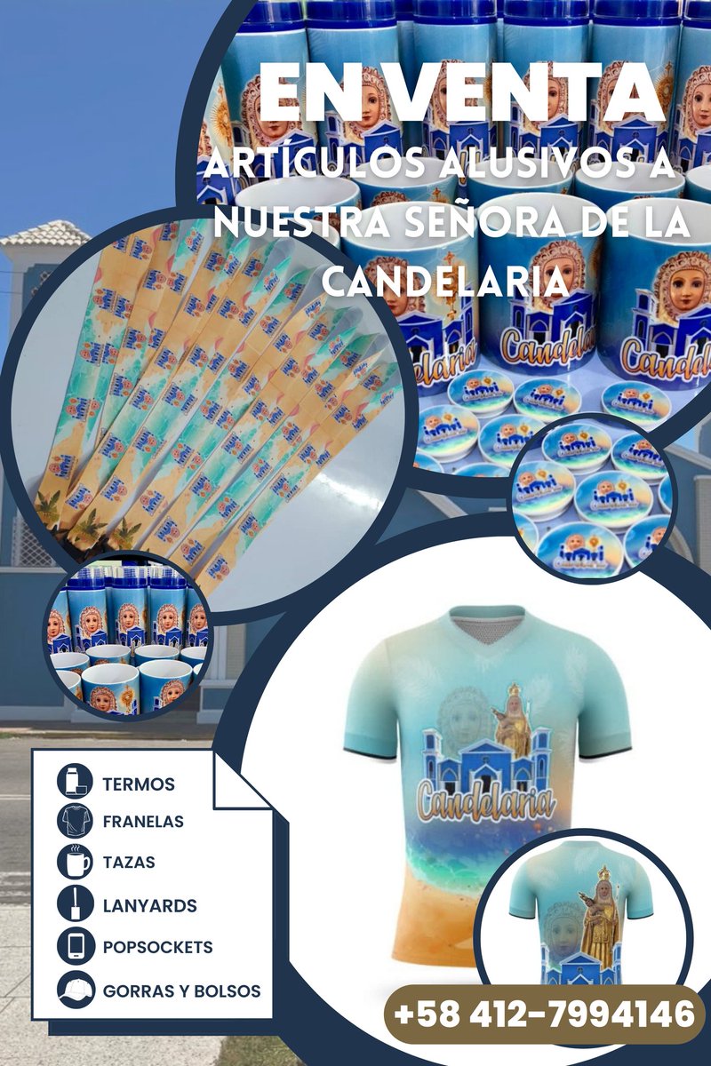 elisapzzz's tweet photo. En venta en beneficio de las Fiestas Patronales de Nuestra Señora de la Candelaria 
#PuntoFijo #PuntaCardon https://t.co/YQVntMJJbU
