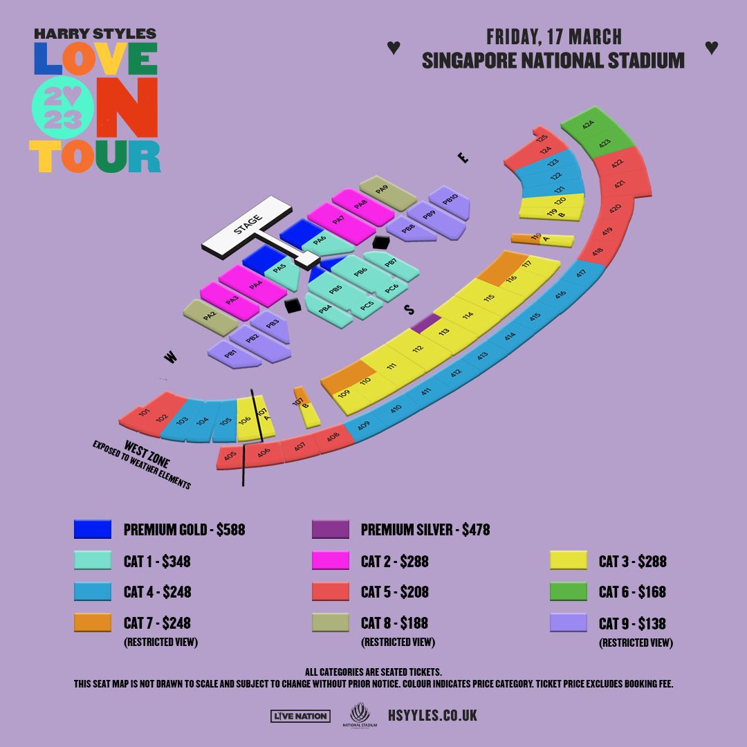 hey_jaye's tweet photo. ✨ HARRY STYLES LOVE ON TOUR SINGAPORE 2023 ✨
Selling 2 tickets!!
March 17 | Friday
National Stadium
CAT 4, 415, Row L
SGD 252 / Php 10,500 each negotiable ❤️
#HSLOTAsia #HarryStylesAsia #HarryStylesSG #HSLOTSingapore #HarryStylesInSG #HarryStylesLoveOnTourSG #LoveOnTourSG https://t.co/mwWFQQEOYY