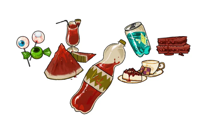 i draw food 
