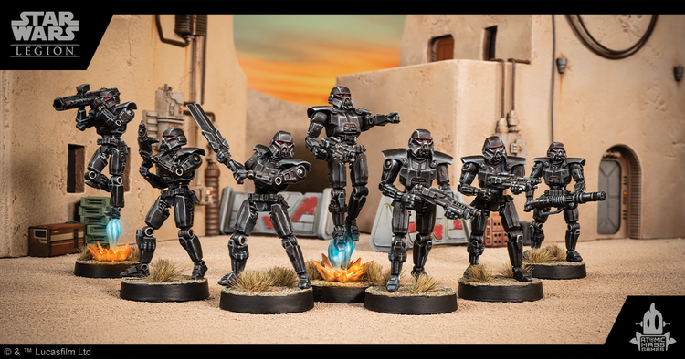 FLGTV's tweet photo. NEW Dark Troopers Preview For Star Wars: Legion

Read the article here: https://t.co/1UaNnYXz01

#starwarslegion #starwars #legion #tabletopminiatures #hobby https://t.co/hphO47Qmri