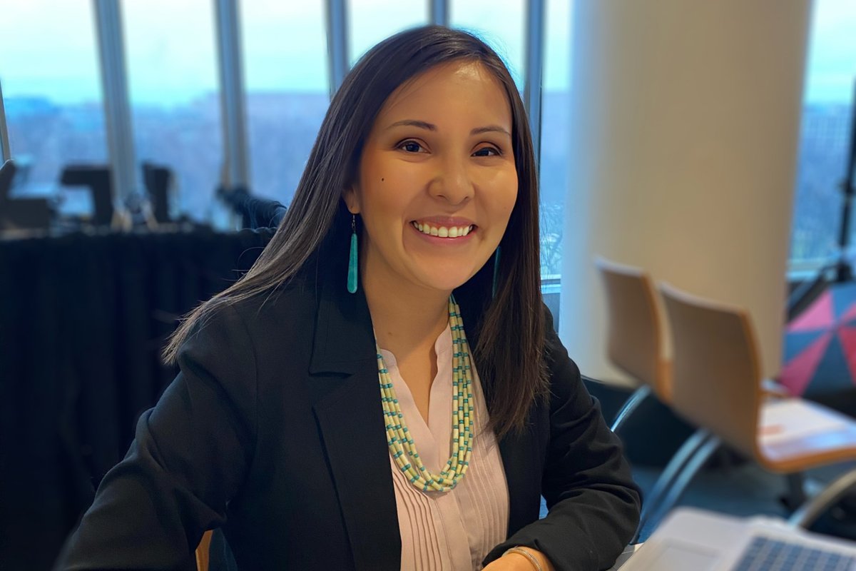 ColoradoStateU's tweet image. Meet Patrese Atine, CSU's first Assistant Vice President for Indigenous and Native American Affairs 👏 

CSU will strengthen relationships w/Tribal communities &amp;amp; Indigenous and Native Peoples ➕ advance initiatives to address needs ⬇️ col.st/zd7q1