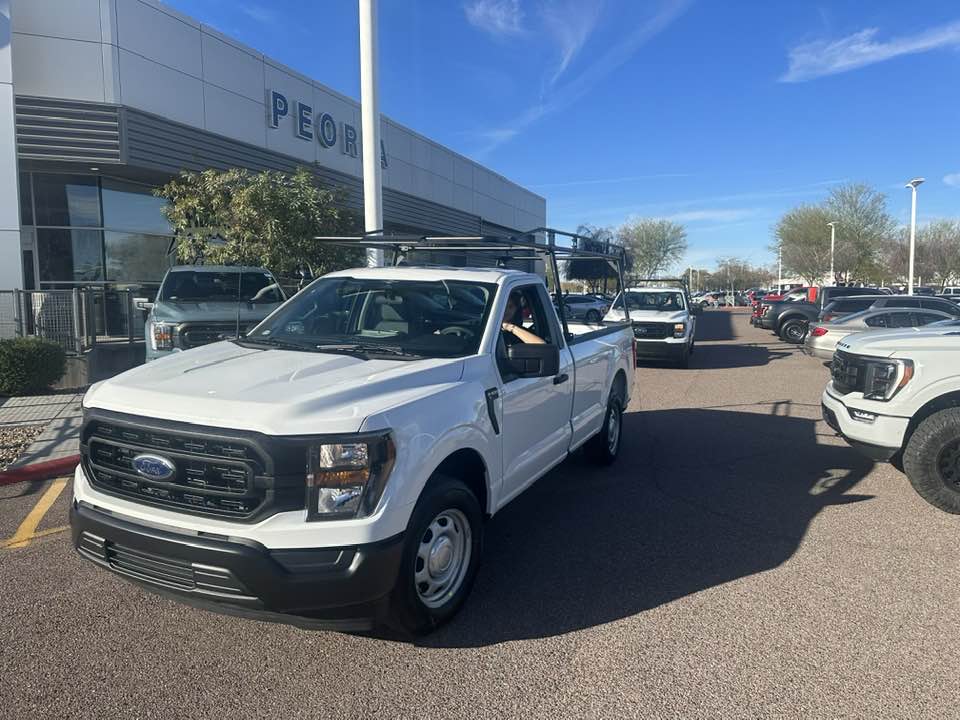 From Team Member Michael Vasilov: Ter & Ger just took delivery of 3 New F150s for their fleet. We upfit them with ladder racks & toolboxes. I can help you with all your commercial needs tool! Call Mike at 480-246-0572 or come see me at Peoria Ford 9130 W Bell Rd Peoria, AZ 85382.