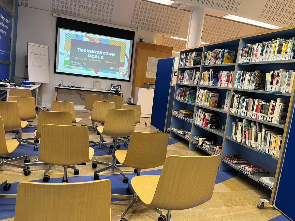 TechnovationCat's tweet image. Todo preparado para la presentación de #TechnovationChallenge en la @bibcanfabra 🤩🤩

¡Todavía estás a tiempo de unirte al challenge y acompañar a niñas y jóvenes a cambiar el mundo con sus ideas!

@TechnovationCat @ciberespiral @bibliotequescat #girls4change #technovationcat