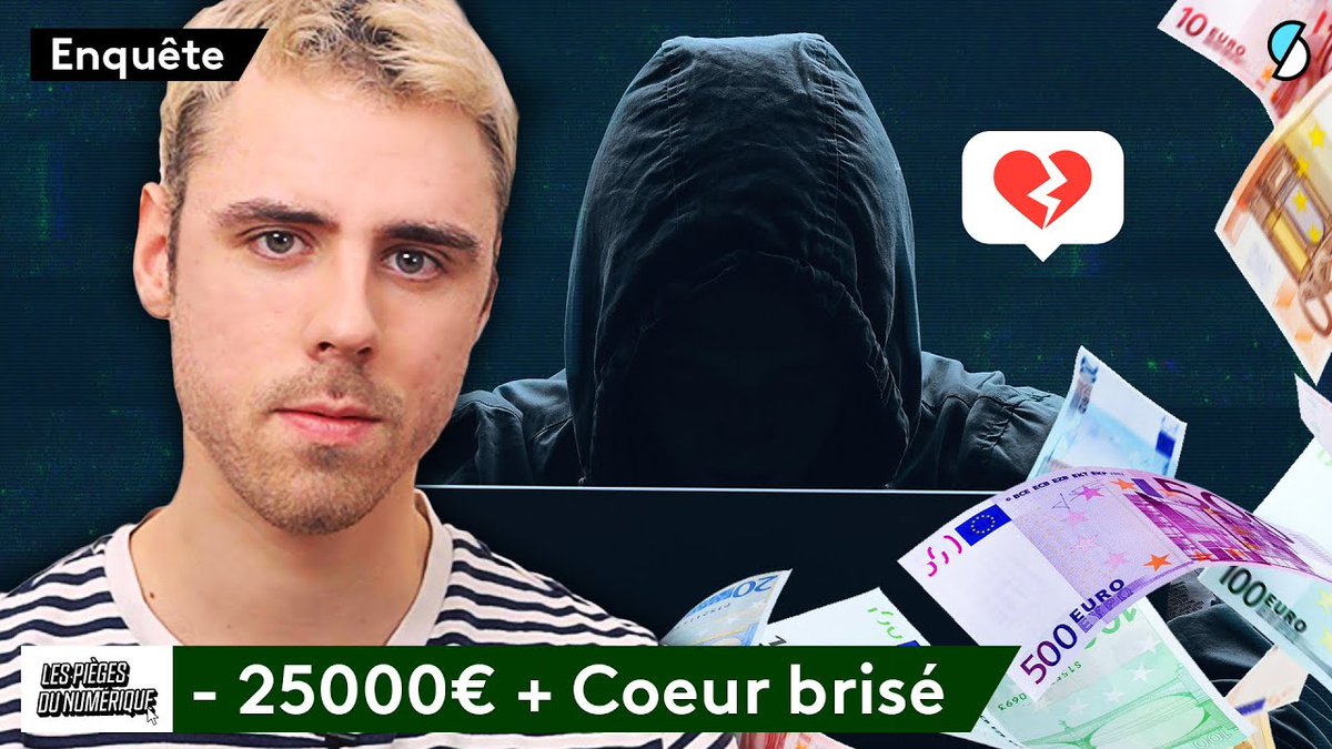 Maxestla (@maxestla) on Twitter photo J'ai participé à un épisode des pièges du numérique sur les arnaques aux sentiments pour <a href="/francetvslash/">francetvslash</a> @francetv
La vidéo est ici : youtube.com/watch?v=SyDXKB…
Hésitez pas à jeter un œil 👀 J'ai participé à un épisode des pièges du numérique sur les arnaques aux sentiments pour <a href="/francetvslash/">francetvslash</a> @francetv
La vidéo est ici : youtube.com/watch?v=SyDXKB…
Hésitez pas à jeter un œil 👀