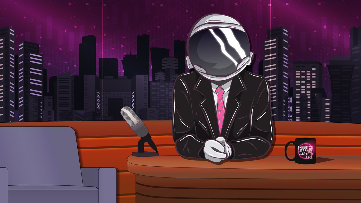 Don't miss the premiere of the highly anticipated 'Not So Late Show' on January 19th at 9:05pm EST! Hosted by <a href="/cryptokylemqt/">Casper</a>, we are bringing late night talk show vibes to #TwitterSpaces and #Podcast format.

Admission is free! Tag to invite👀

RSVP⬇️
x.com/i/spaces/1MYGN…