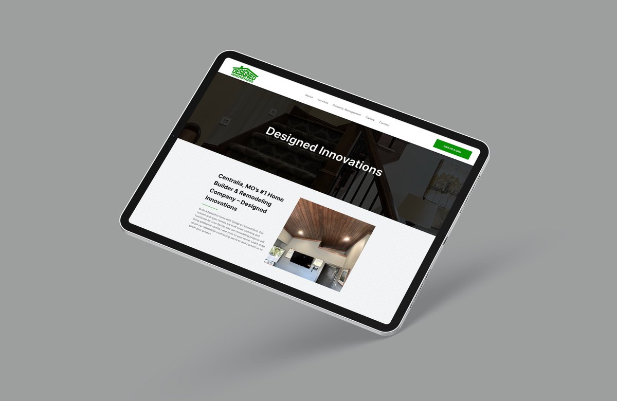 Lift_Division's tweet image. This week&apos;s #DevDrop includes the new content and web design for Designed Innovations. We are proud to showcase the beautiful home builds in Centralia, MO. bit.ly/3CDXSXR #liftdivision #webdesign #webdevelopment #marketing