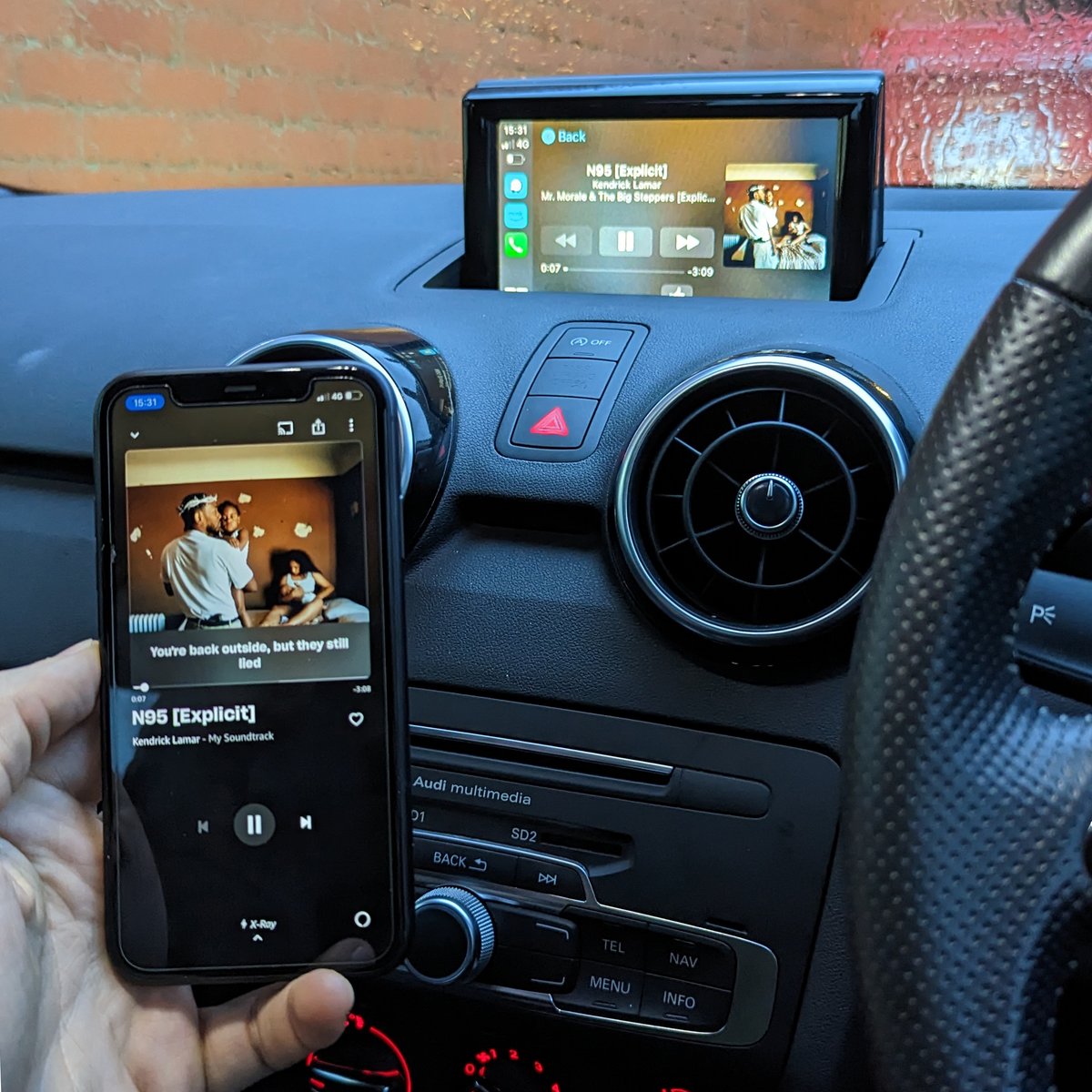 InCarMusic1's tweet image. ✅ Audi A1 (8X) - Original Screen Upgrade

▪️ Touch Screen Layer
▪️ Wireless Apple CarPlay
▪️ Wireless Android Auto

🌐 incarmusic.co.uk/audi-a1-apple-…

☎️ Book your car at: 020 8558 8111
📍 Find us: 605 High Road, Leyton, London E10 6RF

#audia1 #audia1sportback #audia1sline #audia1club