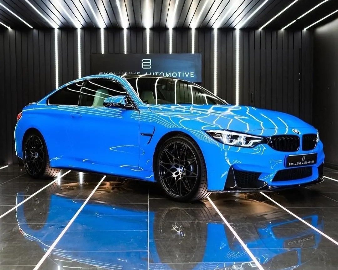 ExoticBMW's tweet photo. Rivera Blue BMW M4 Competition 💎 https://t.co/0kNCZb1b2E
