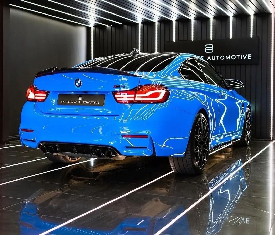 ExoticBMW's tweet photo. Rivera Blue BMW M4 Competition 💎 https://t.co/0kNCZb1b2E