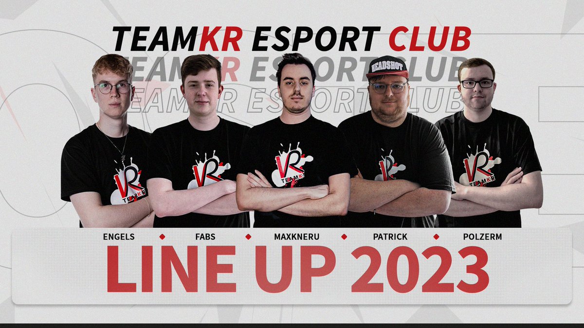 teamKR_'s tweet photo. Bald ist die Winterpause vorbei und es wird wieder CS:GO gespielt.
Auch diesmal werden wir in der #ESEA und der #ESLM mitmischen.
Am meisten freuen wir uns das wir weiterhin mit den Top-Spielern
@Engelscsgo 
@Fabsscs 
@MKneru 
@patrickcsgo 
@polzermcs 
zusammenarbeiten können. 🥳 https://t.co/2sCnL3eLB5
