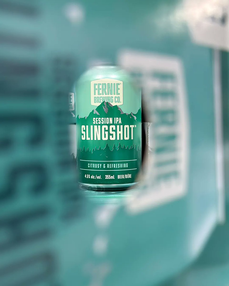 FernieBrewingCo's tweet image. Loaded with citrus notes and hints of pine, our award-winning Slingshot Session IPA will hit the mark, every time.
-
Widely available throughout Western Canada.
#DrinkFernie #SessionIPA #CraftBeer