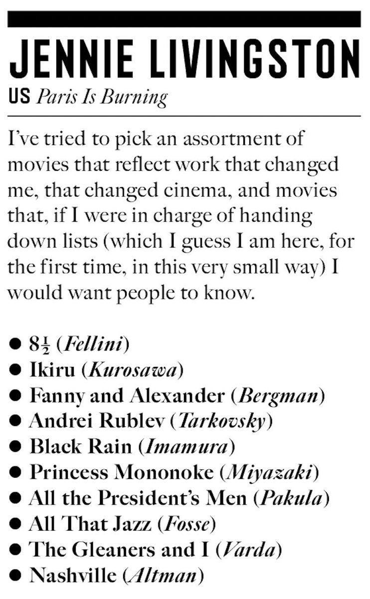 Sight and sound magazine on twitter paris is burning director jennie