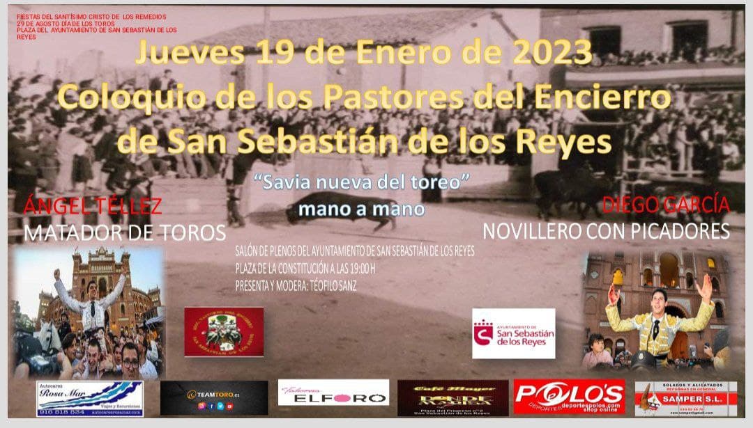 dtfsanse's tweet photo. El próximo 19 de enero coloquio de nuestro amigos los Pastores del Encierro de #SanSe.
Nosotros no nos lo vamos a perder , ¿ Y tu?
#SanSebastianMartir #SanSeTaurina #JuntosSomosMasGrandes https://t.co/rPaZDwRVGi