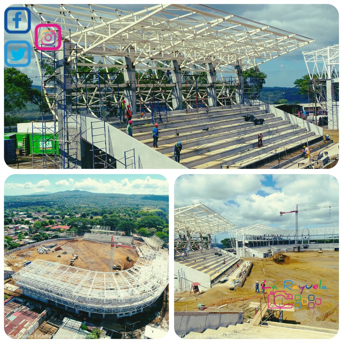 Masaya, A paso firme avanza la Construcción del nuevo Estadio Roberto Clemente de Masaya, la casa de las Fieras del San Fernando!! 
#Baseball <a href="/WBCBaseball/">World Baseball Classic</a> <a href="/EscogidoBBClub/">𝐄𝐬𝐜𝐨𝐠𝐢𝐝𝐨 𝐁𝐚𝐬𝐞𝐛𝐚𝐥𝐥 𝐂𝐥𝐮𝐛</a>
