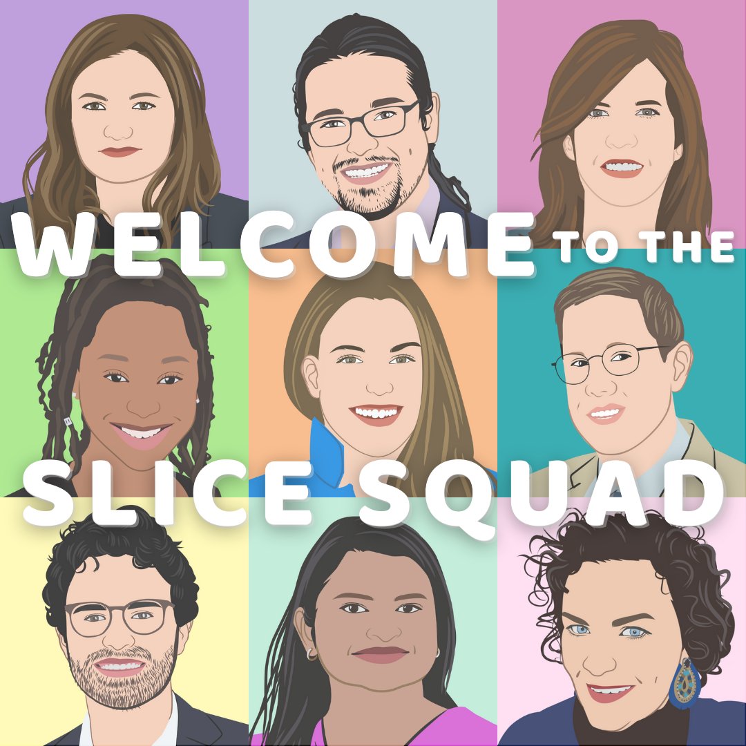SliceComm's tweet photo. Join us in welcoming the newest members of the #SliceSquad! Get to know them and learn about all the expertise and passion they bring to our clients: https://t.co/f8emG9tJ2x https://t.co/vIOPWNYmIB