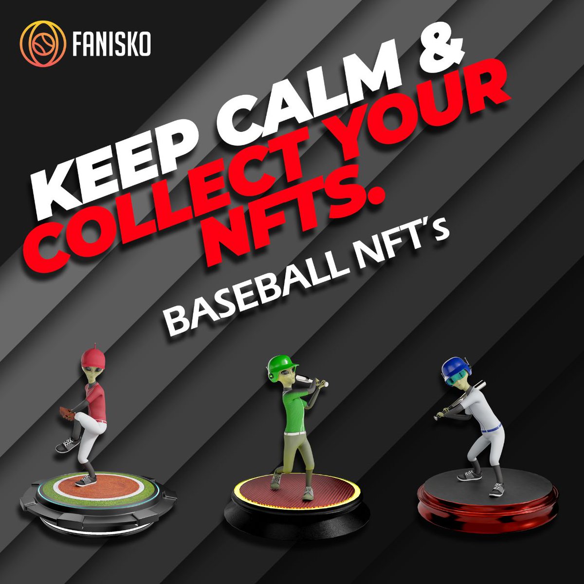We are excited to give you a chance to grab our #faniskonfts at our #marketplace and get a chance to play at  #metaversebaseballleague ⚾🔥

Link👉bit.ly/SportsLuckyCha…

#metaverse #nftcollectible #nfts #nftmarket #goat #digitalart #digiway #nftforwin #Getluckified
#Champions