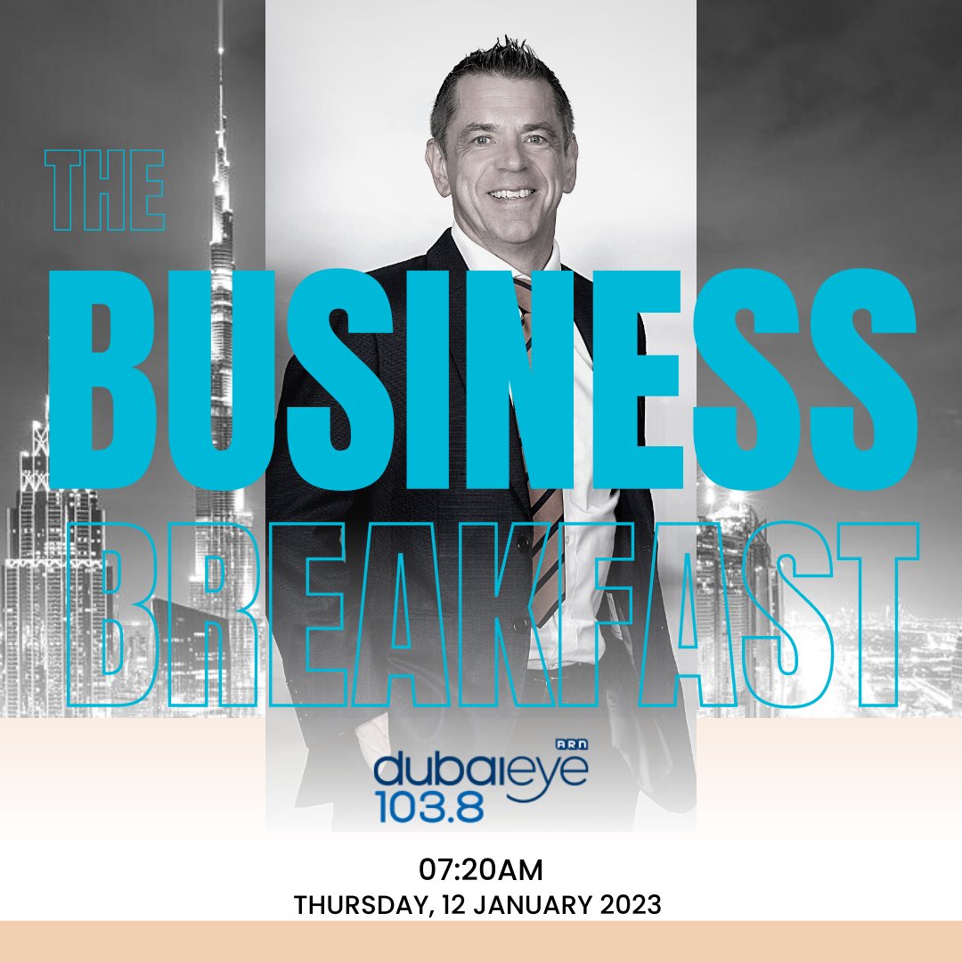 Listen to Alan Williams, Taaleem Chief Executive Officer, tomorrow morning at 7:20 joining The Business Breakfast show on <a href="/Dubaieye/">James Angelus</a> 103.8. Alan will discuss the very positive Q1 financial results for Taaleem

<a href="/Dubai/">Dubai دبي</a> Financial Market
