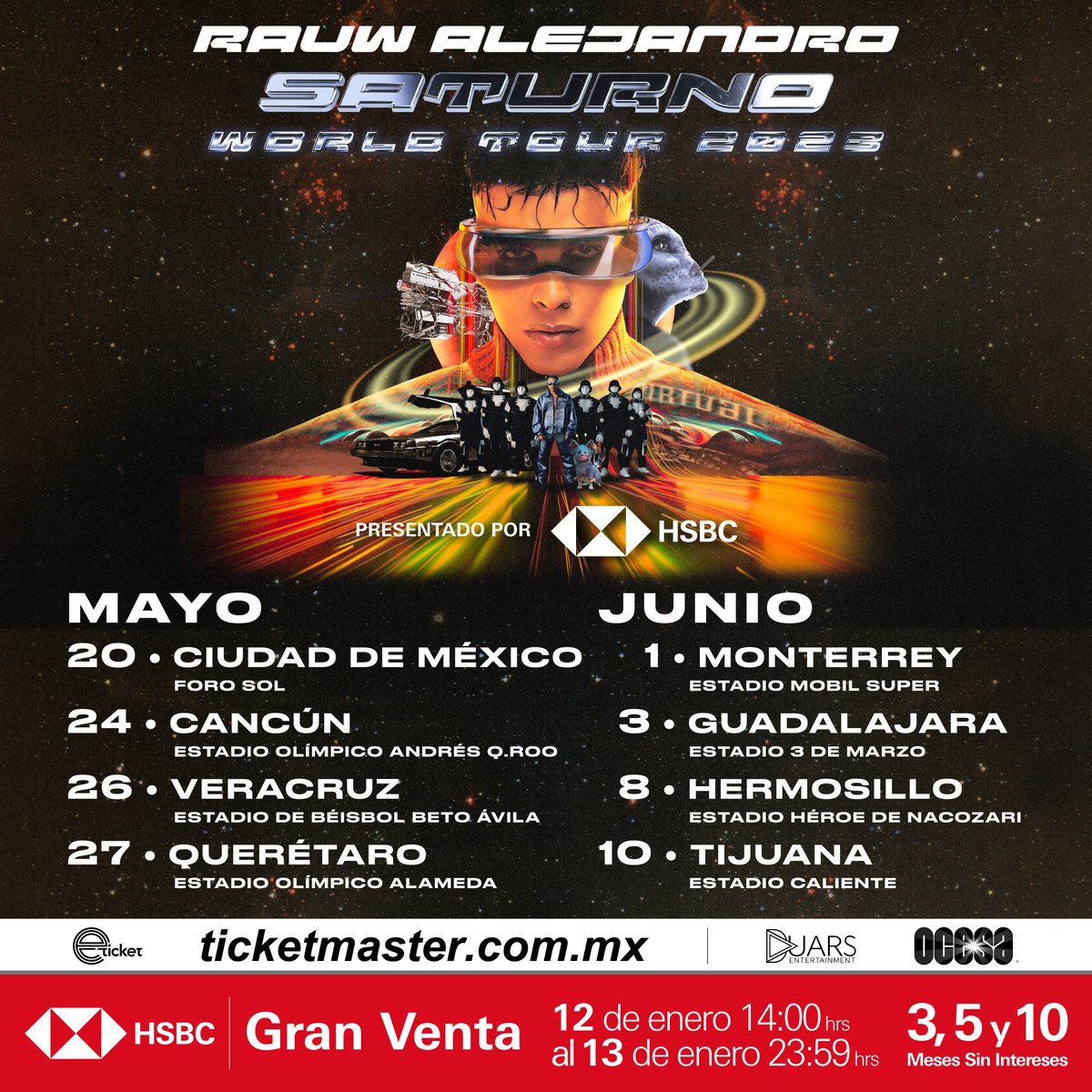 ailoviutl's tweet photo. Rauw Alejandro Saturno World Tour 🪐 Foro Sol, CDMX México
Precios ya con cargos
INNER CIRCLE 🎟️ $3,216 VIP
GENERAL A 🎟️ $1,908
GENERAL B 🎟️ $1,068
VERDE A 🎟️ $1,908
NARANJA A 🎟️ $1,308
VERDE B 🎟️ $1,176
NARANJA B 🎟️ $1,008
VERDE C 🎟️ $696
NARANJA C 🎟️ $576
#RauwAlejandro https://t.co/6au0Eb4FrU