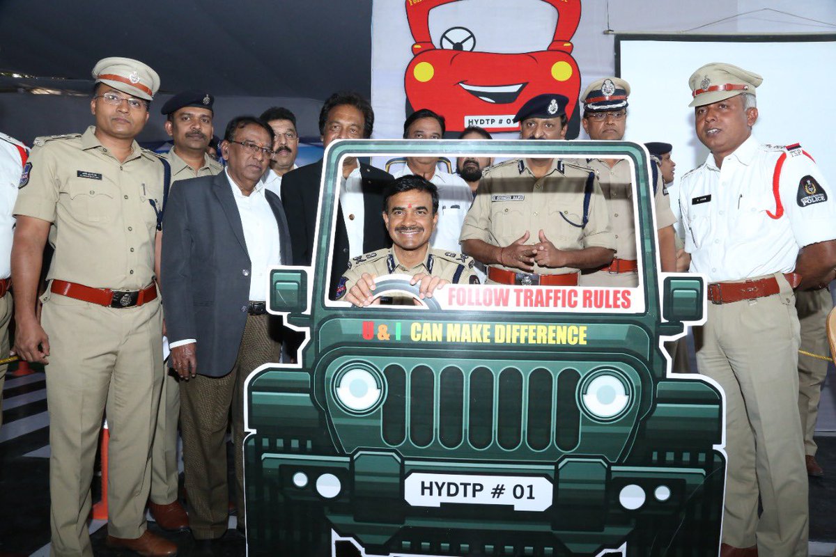 Hyderabad City Police on Twitter "HTP stalls displayed road safety signs,