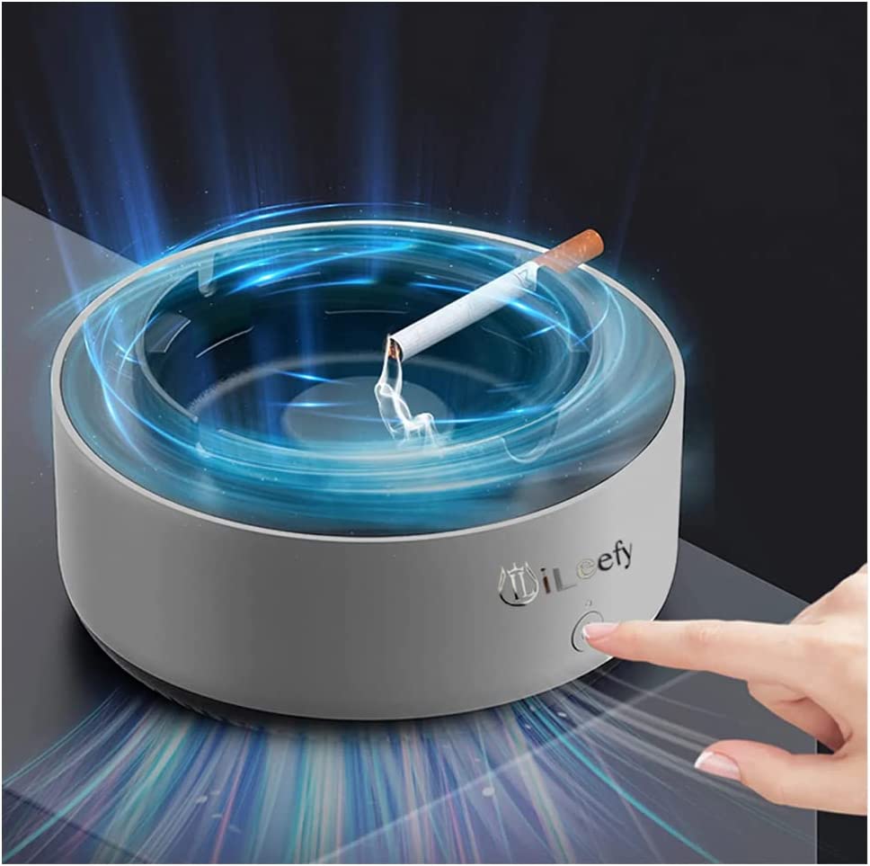 _showrom's tweet image. iLeefy 2 in 1 Air Purifier Multifunctional Smokeless Ashtray Air Purifier Ashtray with Filter, Best for Home Car or Office- Gray amzn.to/3GYGWxG via @amazon