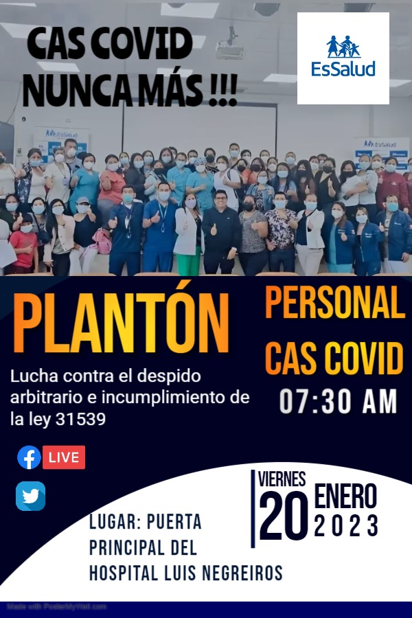 ArzapaloSol's tweet photo. @Jfchafloque1 @elcomercio_peru @exitosape @EsSaludPeru @VictorBolvar1 @congresoperu @Latina_pe @NicolasLucar Respeten la ley 31539..💪🏻 https://t.co/e2WXznmLBZ