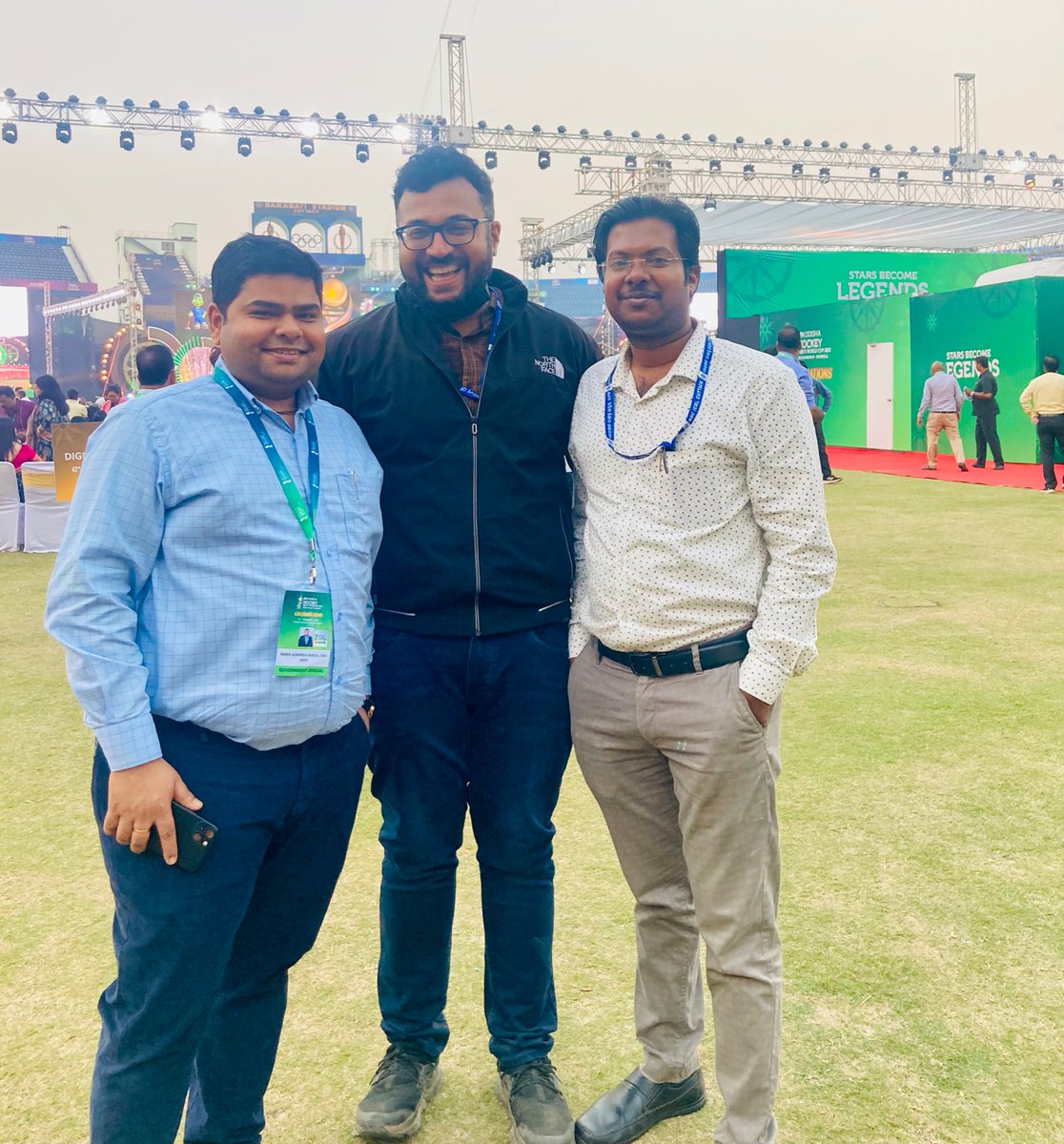 subratINE's tweet photo. Blessed to be a part of the grand inaugural ceremony of #HockeyWorldCup2023 @ Barbati Stadium #Cuttuck. #HockeyHaiDilMera 🏑😇
Heads up to the brand #Odishaa https://t.co/olc63HHJ5P