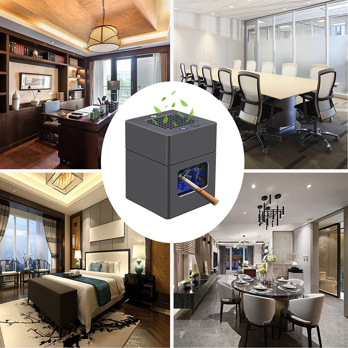 _showrom's tweet image. Smokeless Ashtray Air Purifier, Multifunctional 3 in 1 Smoke Ashtray with Cigarette Lighter &amp;amp; USB Rechargeable, HEPA Filter Reduce Smoke, Home or Office (Grey) amzn.to/3ZnEPLn via @amazon