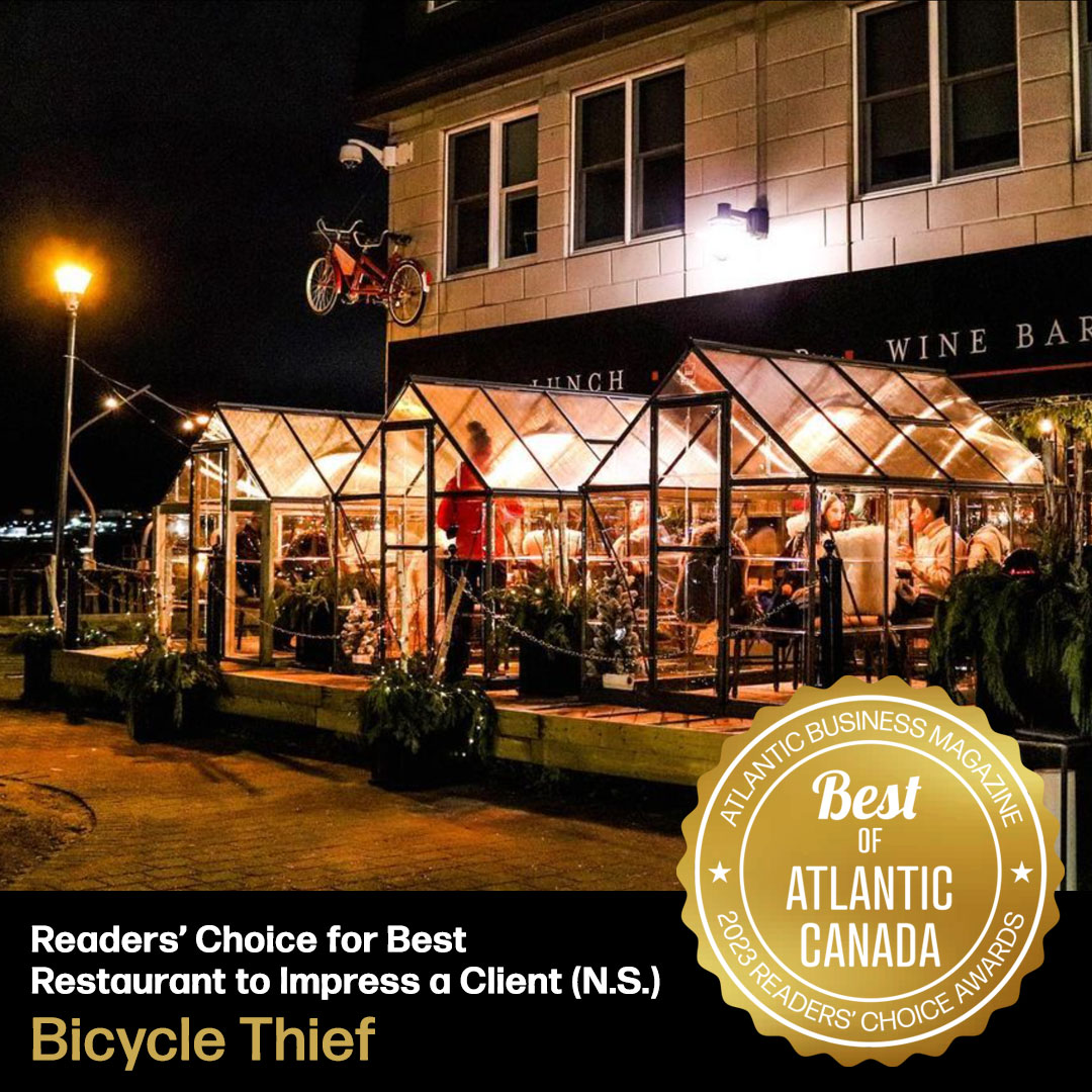 Atlantic Business Magazine (@atlanticbus) on Twitter photo Offering North American food with an Italian soul, Halifax’s <a href="/OurBicycleThief/">The Bicycle Thief</a> manages to be simultaneously relaxed, cozy, upscale and refined. It is our readers’ choice for #BestAtlantic Restaurant to Impress a Client in Nova Scotia. Auguri!
📸: Instagram @ourbicyclethief Offering North American food with an Italian soul, Halifax’s <a href="/OurBicycleThief/">The Bicycle Thief</a> manages to be simultaneously relaxed, cozy, upscale and refined. It is our readers’ choice for #BestAtlantic Restaurant to Impress a Client in Nova Scotia. Auguri!
📸: Instagram @ourbicyclethief