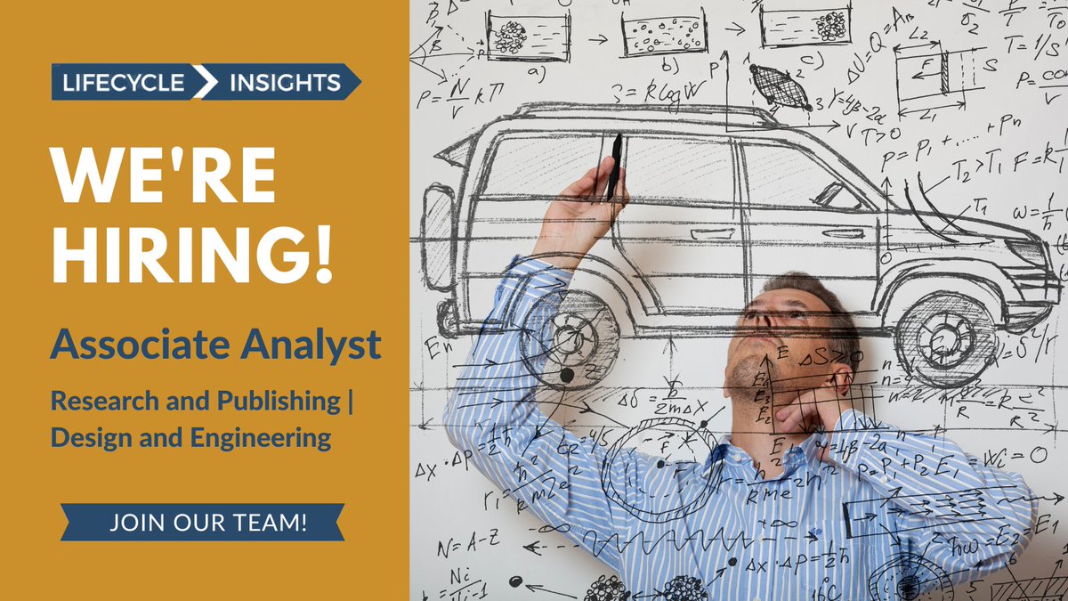 Lifecycle Insights is HIRING an associate analyst to support the delivery of our research, publishing, and strategy services. This is a full-time remote role. Learn more about and apply here: lifecycle-insights.rippling-ats.com/job/541463/ass…

#LifecycleInsights #associateanalyst #researchjob
