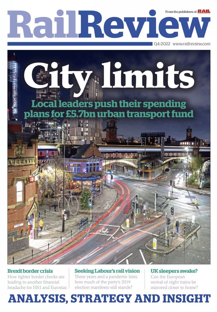 Thanks to <a href="/RAIL_features/">Tom Allett</a> <a href="/paul_rail/">Paul Railey</a> <a href="/RAIL/">RAIL Magazine</a> for using this image of Deansgate in the latest Rail review.
👍🏼😃 <a href="/TheMancUK/">The Manc</a> <a href="/MancPictures/">𝐌𝐚𝐧𝐜𝐏𝐢𝐜𝐭𝐮𝐫𝐞𝐬</a>
