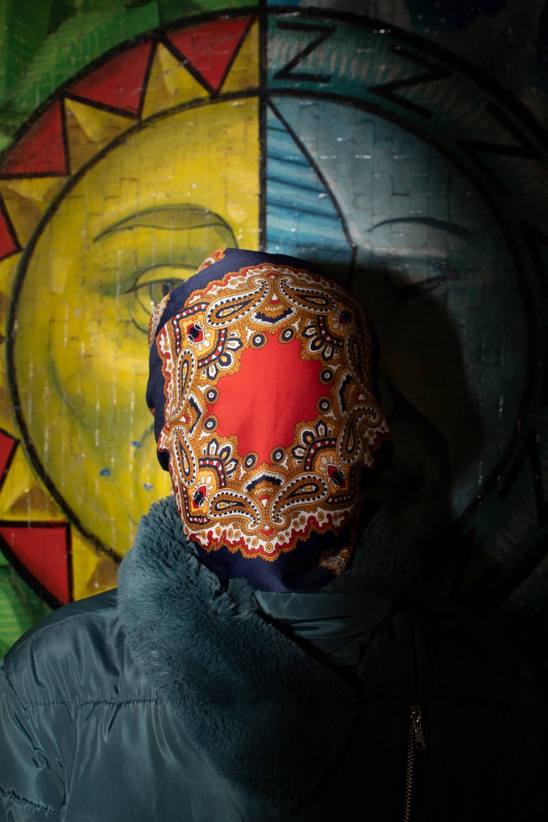 BSEPhotographic's tweet photo. Congratulations to Erin Thorogood for topping the poll of public votes at our recent exhibition.

Scarf
Using on camera flash to light up both the subject and the setting. The dark shadows draw your eye from the busy and bright colours that clash from the graffiti and the scarf https://t.co/p16tK3K0BZ