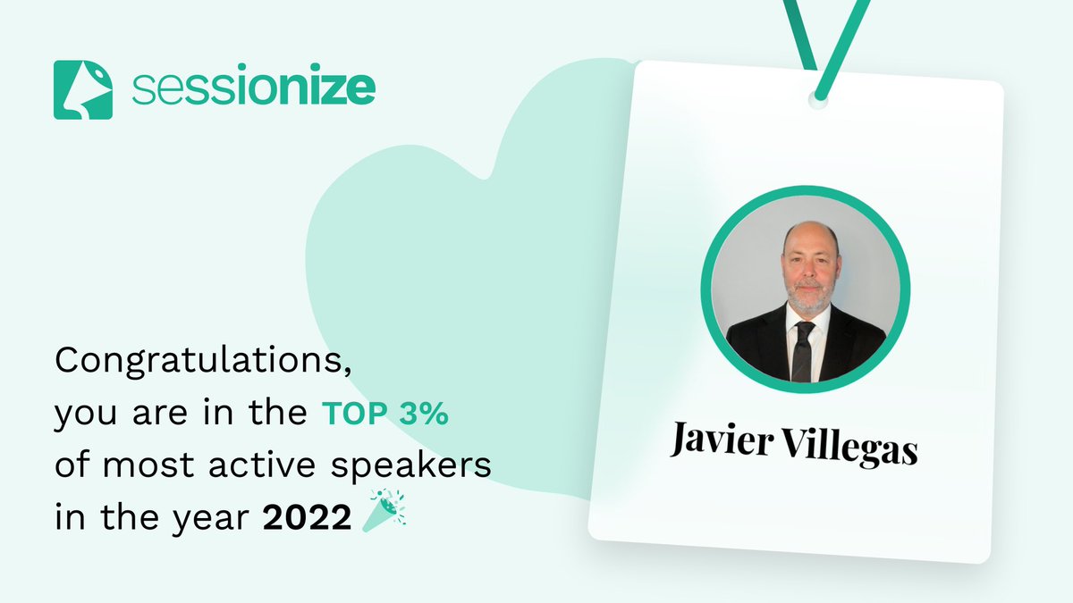 javier_vill's tweet image. WOW !! Got this email in my inbox today! Thanks #sessionize but most important thanks to the community!! @sqlargentina #AzureDataCommunity #AzureSQL #sqlserver #MVPBuzz