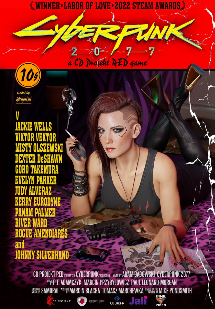 | Ezekiel Saw the Wheel

This was a fun project to make at 3 in the morning
#Cyberpunk2077 #blender3d