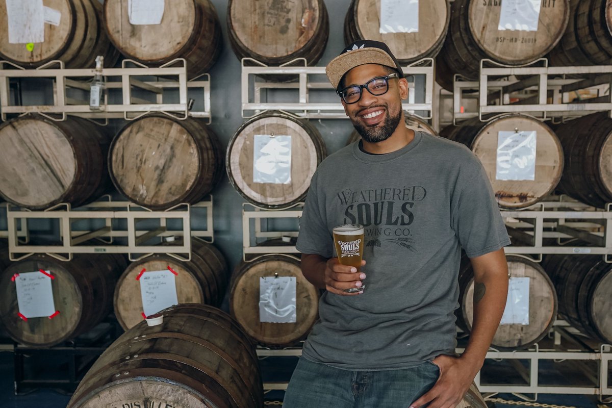 jesterkingbeer's tweet photo. To all of our stout lovers...join Marcus Baskerville of @WeatheredSouls_ on Doom Forge Day for a stout & dessert pairing. You'll get to taste four of his specialty stouts alongside truffles from our bakery. Get your tickets: https://t.co/esvOJIE6zI #Stouts #CraftBeer #DoomForge https://t.co/djhrgDpPWe