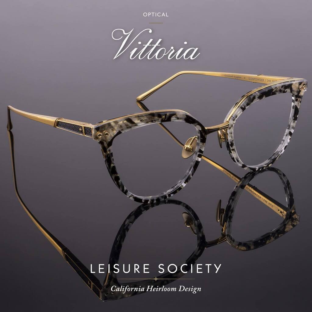 Vittoria ✨ Paying homage to Vittoria Street, the heart of the Jewelry Quarter in England during the Arts and Crafts movement, this elegant, angular cat-eye optical frame is crafted from our signature Gunpowder Tortoise acetate and an intricately deta… instagr.am/p/CnSB9mQuyY-/