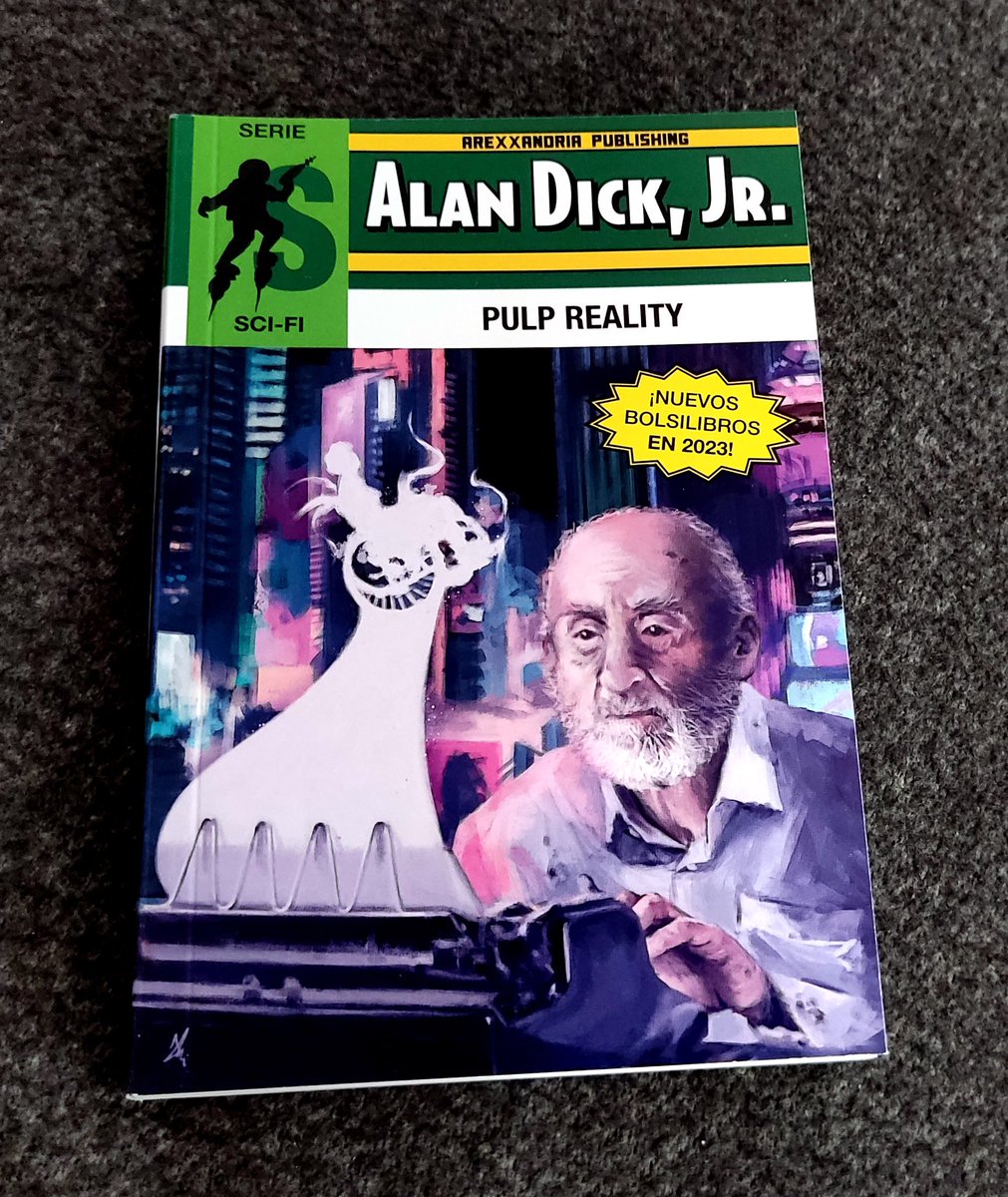 GigameshTienda's tweet photo. La próxima semana hacemos los envíos de #PulpReality, la obra de ciencia ficción de nuestro amigo (y ex-vecino) Alfonso M. González 📖

En @lektu sigue habiendo ejemplares con “chuches” exclusivas de su nuevo libro https://t.co/dlNesvGmEH 🎮 https://t.co/NEgAW88P40