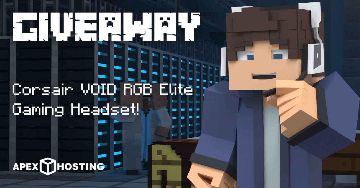 apexhosting's tweet photo. π₯πΉοΈ JANUARY GIVEAWAY! πΉοΈπ₯
π§ @CORSAIR VOID RGB ELITE GAMING HEADSET!
π 2GB server for 6 months!
#minecraft #apexhosting #giveaway #corsair #void #server #hosting
π https://t.co/D2YlUDuYCR https://t.co/MDc9HmpkJZ